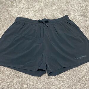 Outdoor Voices Womens Black Athletic Shorts Size Small